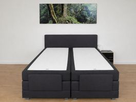 Elektrisch verstellbares Boxspringbett 180 × 200 cm