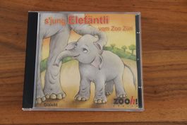 s'jung Elefäntli vom Zoo Züri