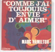 Marc Hamilton - comme j'ai toujours envi Single7