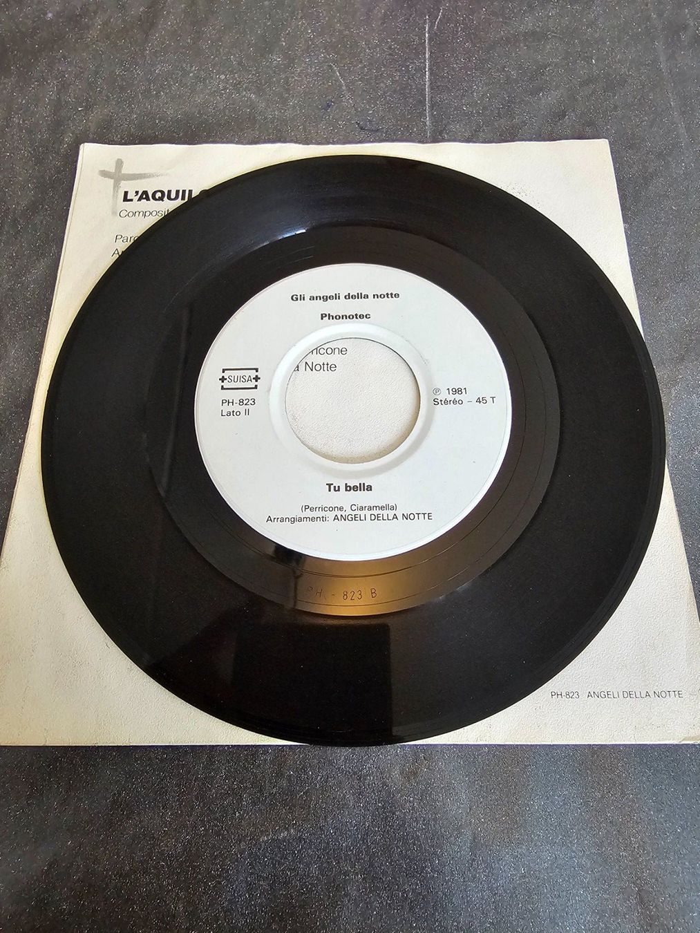 Dischi in vinile: Vinyl, 7" LP - Angeli Della Notte - L'Anquilone – Usato da Biberist venduto da Foolio0 2