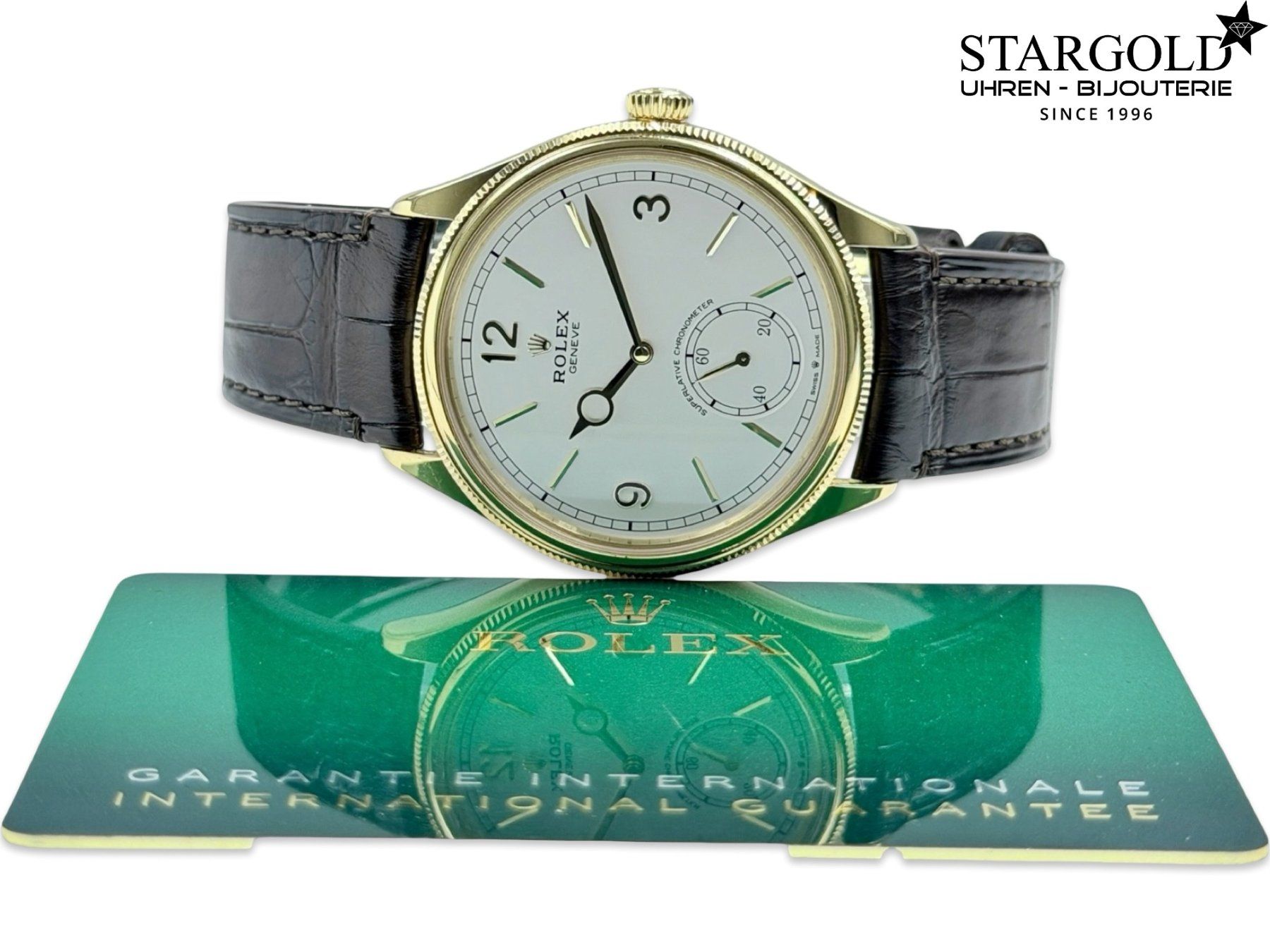 Rolex Orologi: Rolex Cellini 1908 - Gelbgold - 52508 – Usato da Zürich venduto da Stargold-Uhren 9