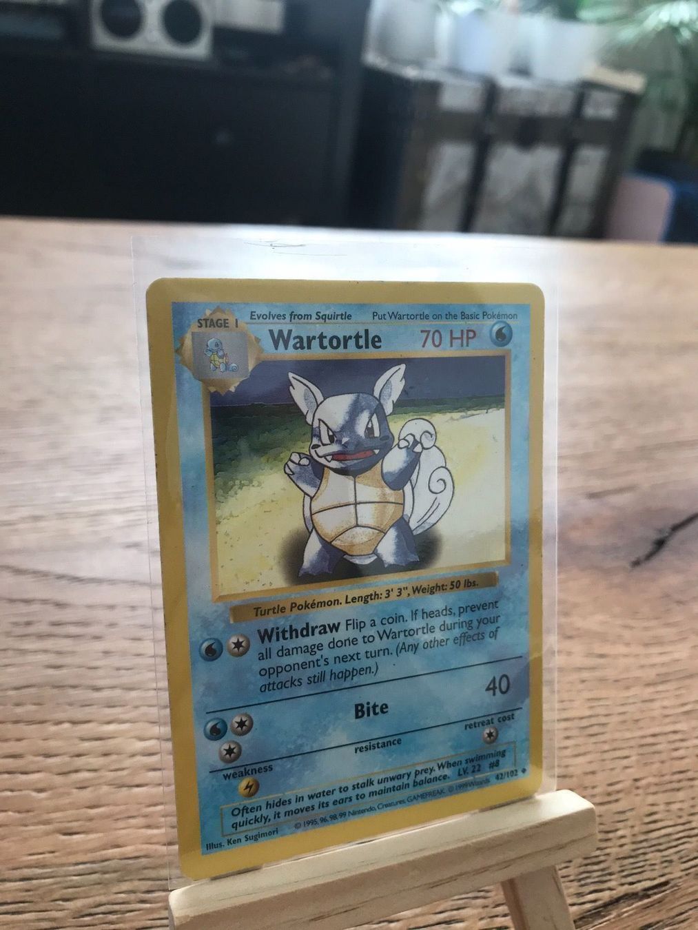 Pokémon Sammelbilder & Trading cards: Schillok ShadowlessWartorle Base Set – Gebraucht aus Küssnacht am Rigi von Ebikoner 1