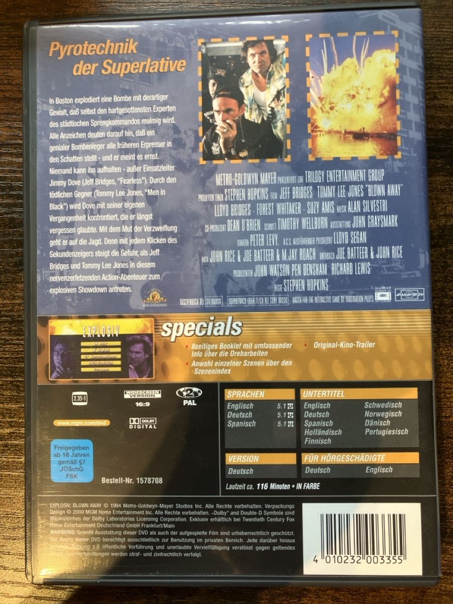 Tutti i DVDs: Explosiv DVD – Usato da Glarus venduto da Jhuber78 1