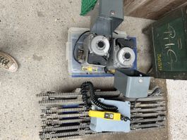Torantrieb 2Motoren + Schienen + Steuerung 