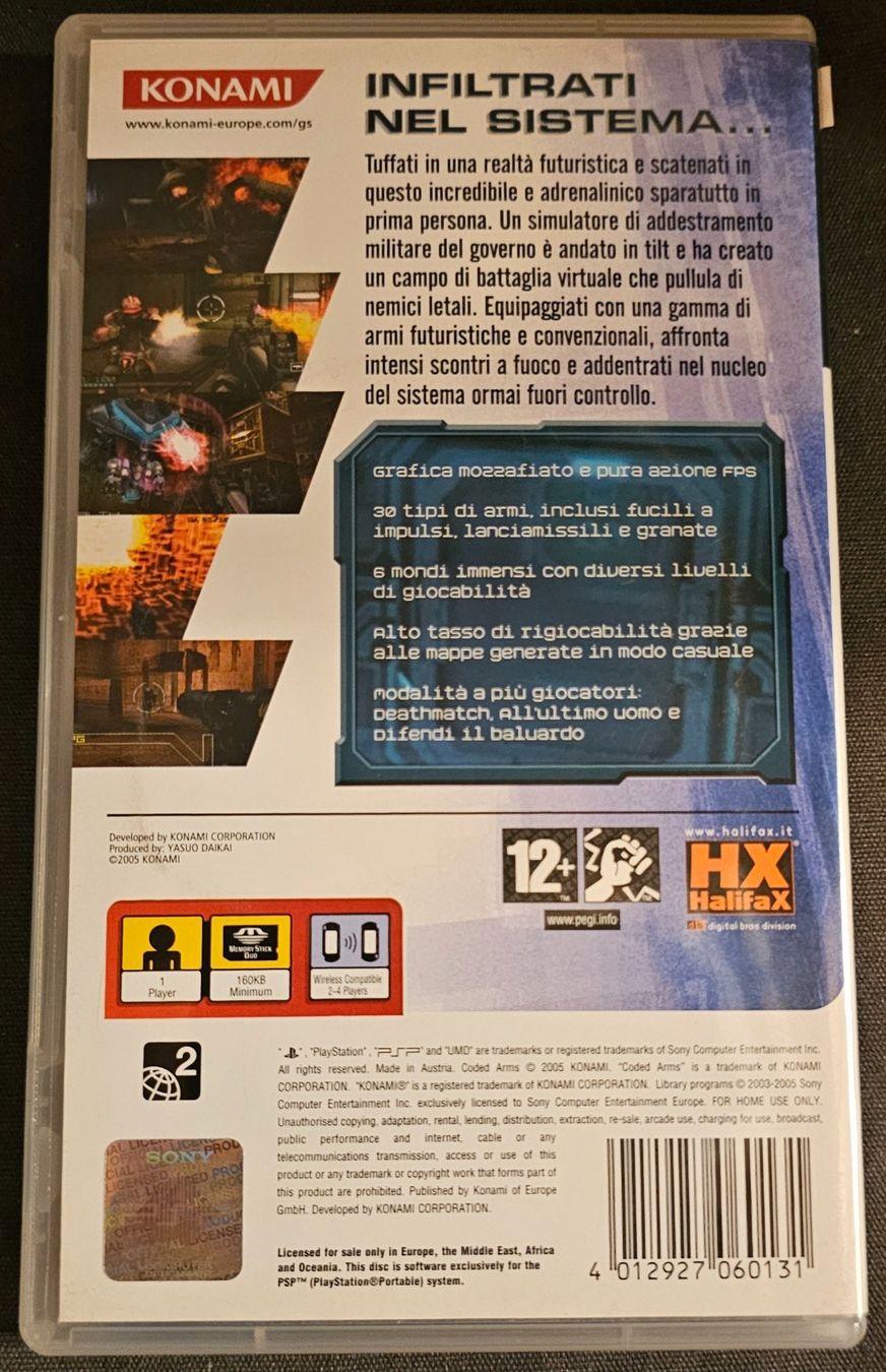 Sony Jeux: PSP Spiel - Coded Arms – D'occasion à La Garde par The_Hammer76 1