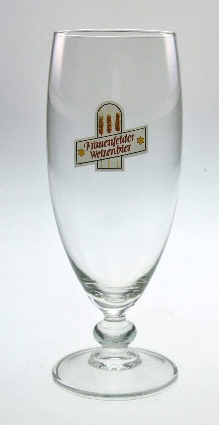Bicchieri: Frauenfelder Weizenbier Stangen - Glas - Bierglas – Usato da Schmitten FR venduto da Rimonimus