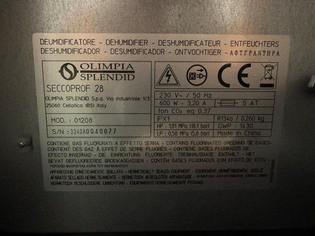 Déshumidificateurs: Gewerbeentfeuchter – D'occasion à Erlenbach ZH par sil_yb9h 1