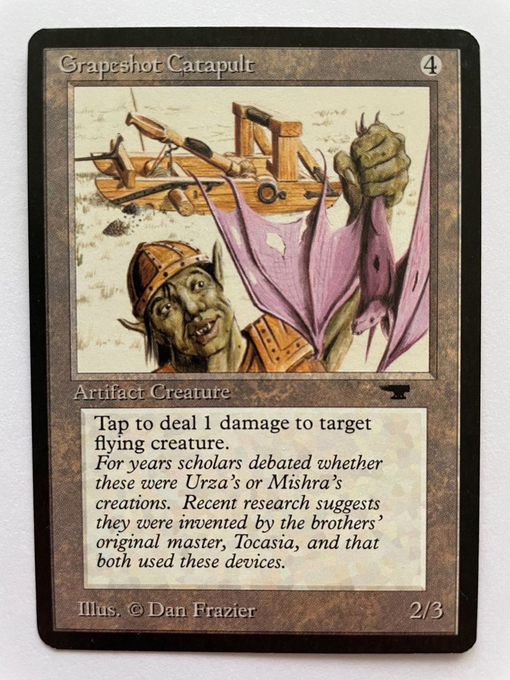 Cartoline: MTG - Grapeshot Catapult – Usato da Zürich venduto da T_H_O_M_A_S