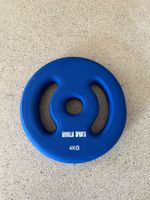 Gorilla Sports Hantelscheiben Set Neopren 2x4 KG (8 KG)