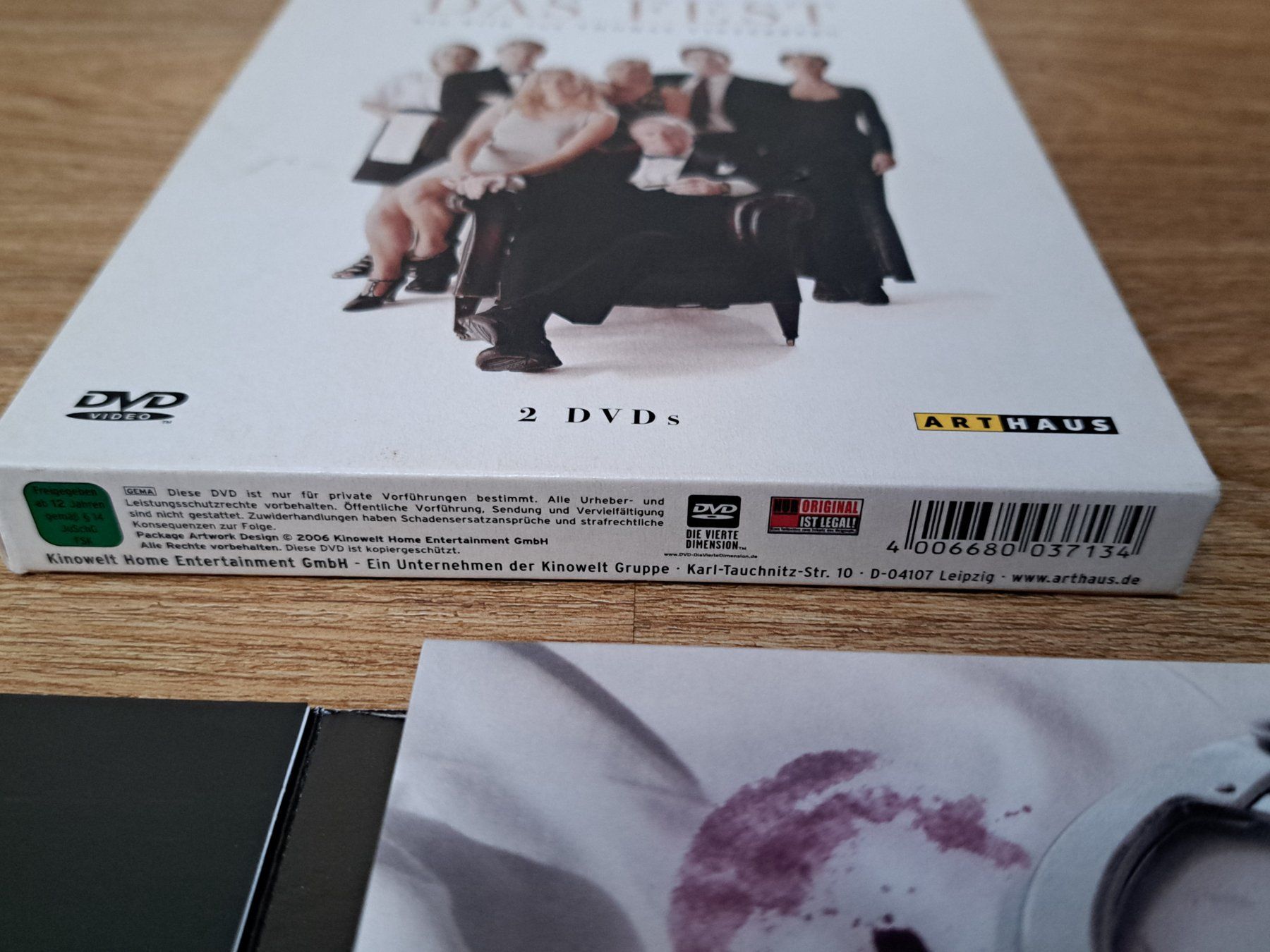 Alle DVDs: DVD DAS FEST, 2-Disc Arthaus Premium Edition – Gebraucht aus Unterseen von Kanica 7
