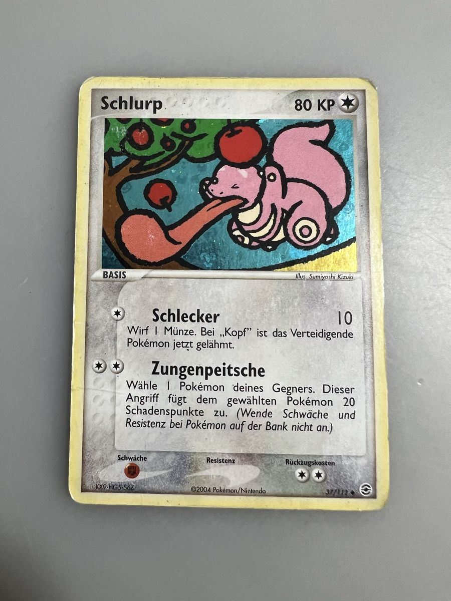 Pokémon Carte collezionabili: Schlurp Holo – Usato da Muttenz venduto da Michugee97