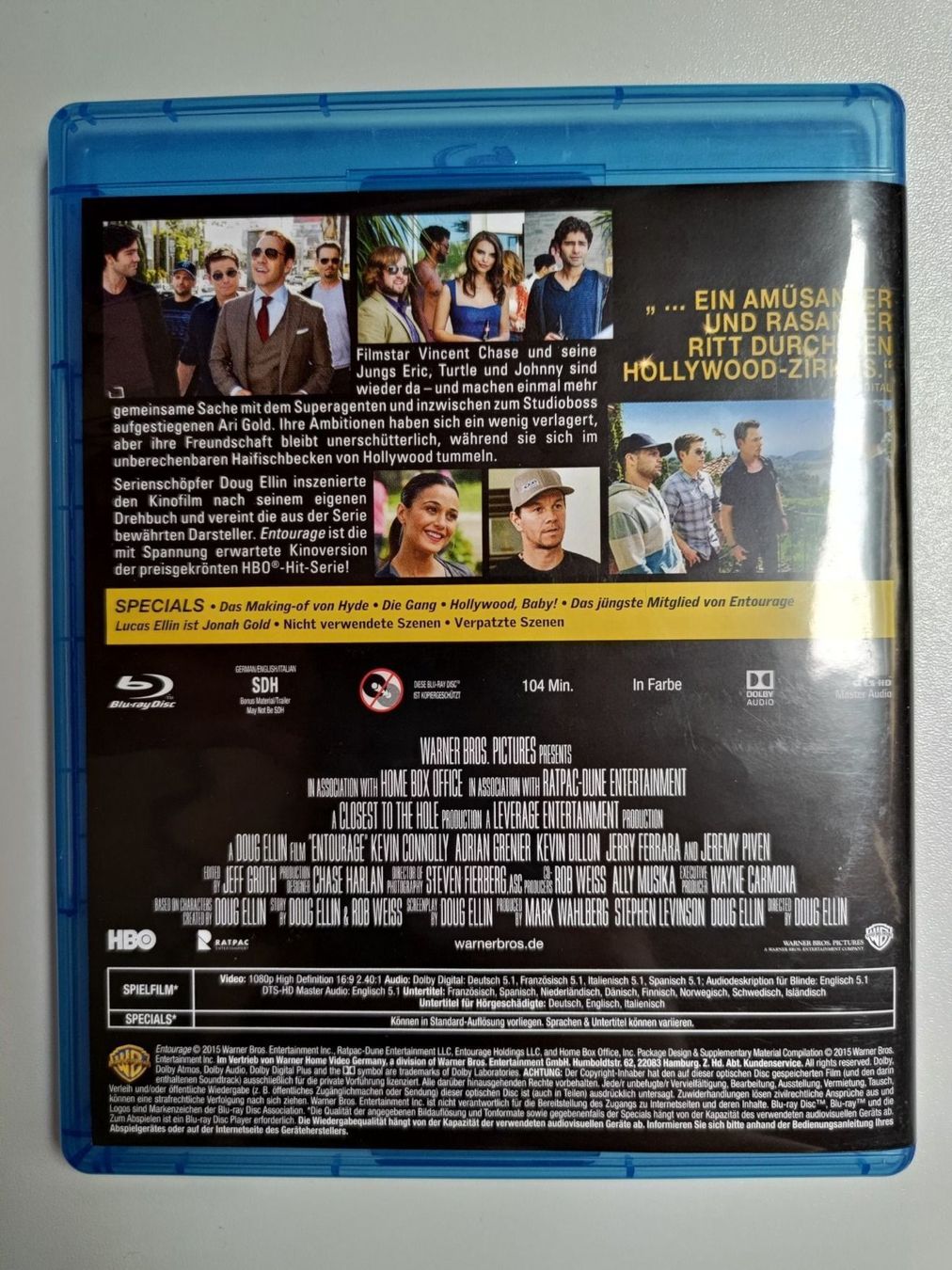 Alle DVDs: Entourage – Gebraucht aus Liestal von Kratzilla 2