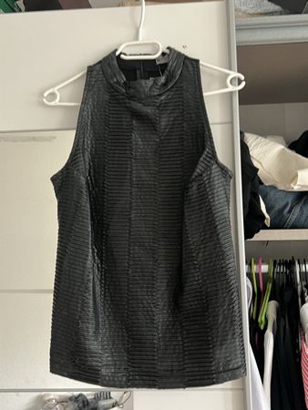 Leder top