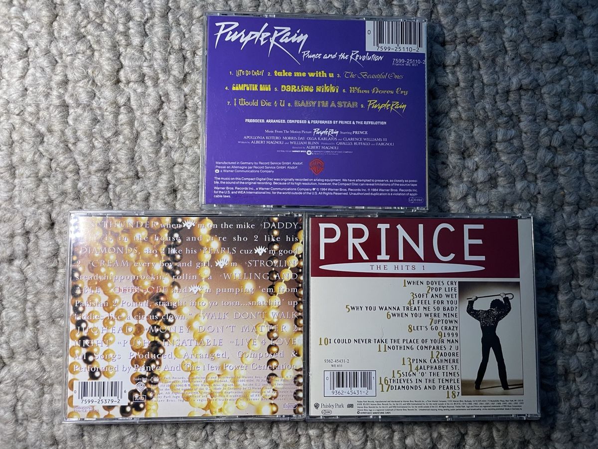 CD: 3x Prince – Usato da Reinach AG venduto da trigger7811 1