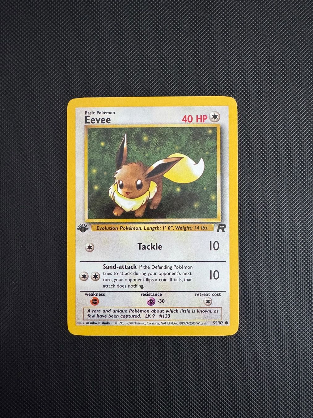 Pokémon Carte collezionabili: Pokémon Eevee 1. Edition 55/82 – Usato da Seuzach venduto da provenzano18