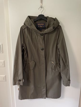Woolrich Jacke, Khaki, Grösse L, Top Zustand für Übergang!