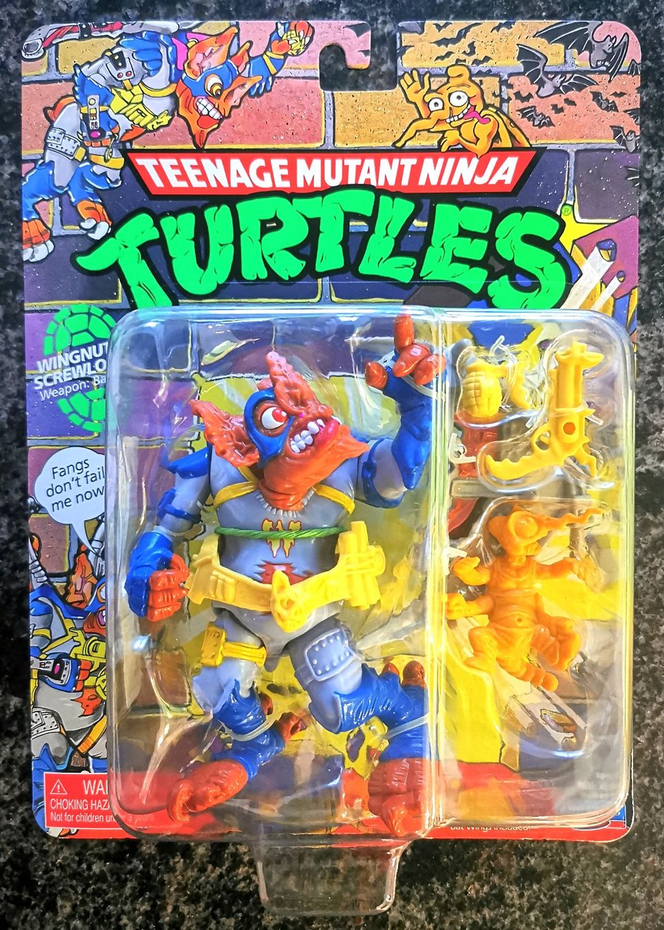 Statuette: Wingnut & Screwloose Ninja Turtles Action Figur Nickelodeon – Nuovo e nell'imballaggio originale da Rorschach venduto da Actionvintage789