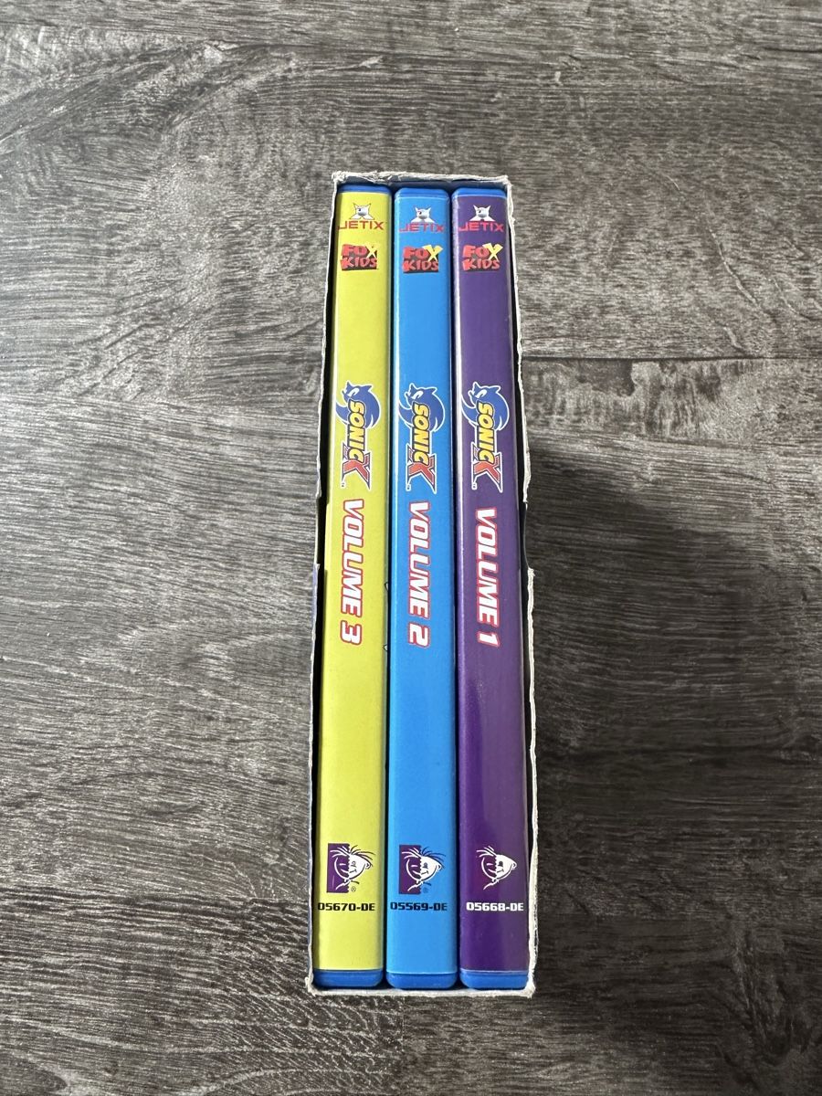Alle DVDs: 3 DVDs Sonic X Megapack 1, Volume 1-3 – Gebraucht aus Dänikon ZH von Annikaberg 3