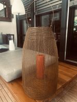 Lanterne design 64 cm de haut/ 28 large.