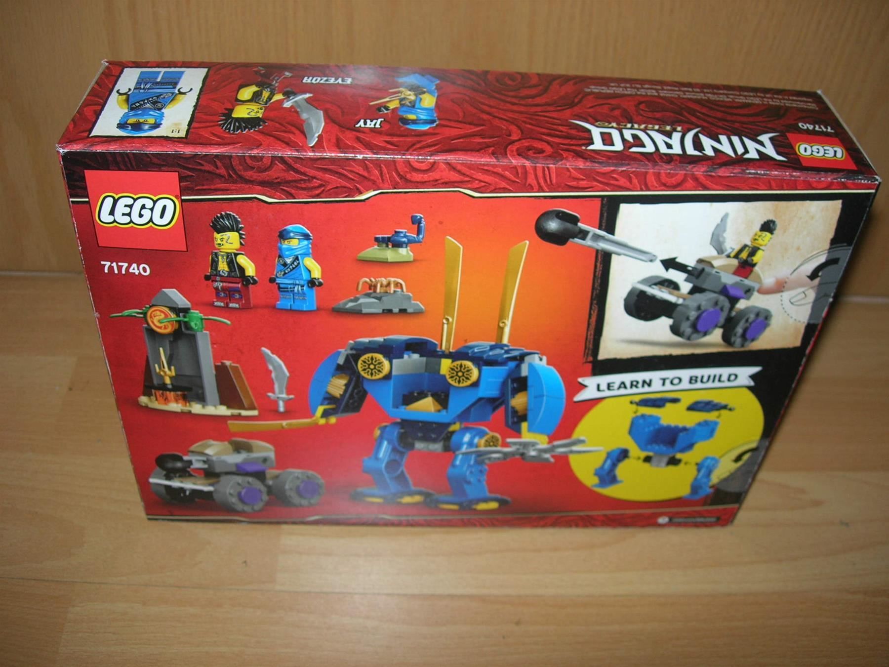Lego Giocattoli: LEGO Ninjago 71740 Jay's Electro Mech – Nuovo e nell'imballaggio originale da Hornussen venduto da Corvette- 3