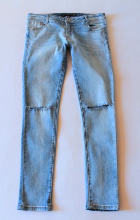 Oxxy * Low Waist Ripped Skinny JEANS  36  S