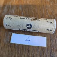 Münzrolle 2 Rp. Schweiz von 1969