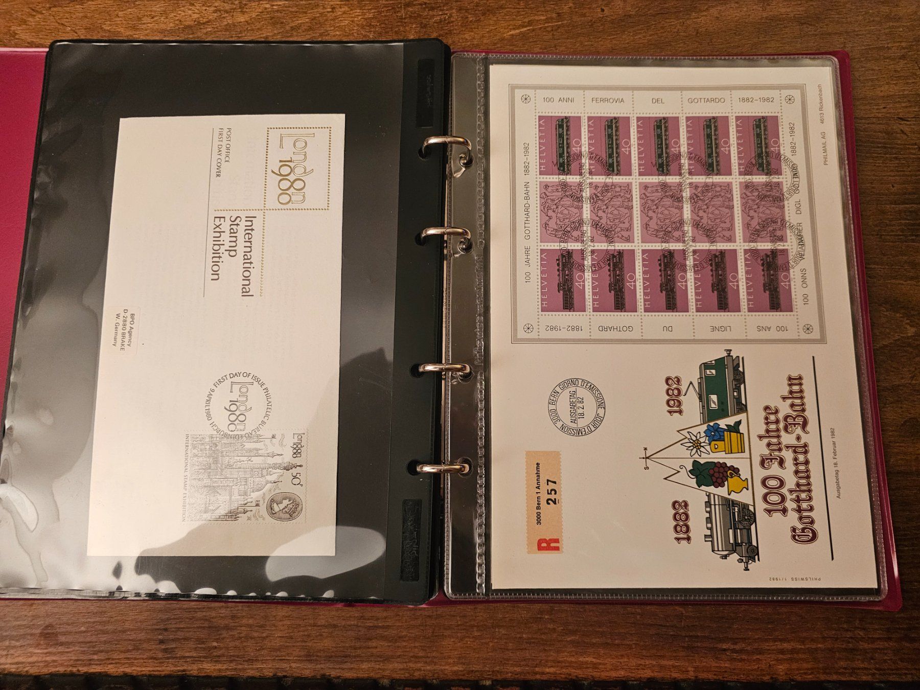 Tutti i francobolli: CH Album con buste FDC – Usato da Monte Carasso venduto da giave 5