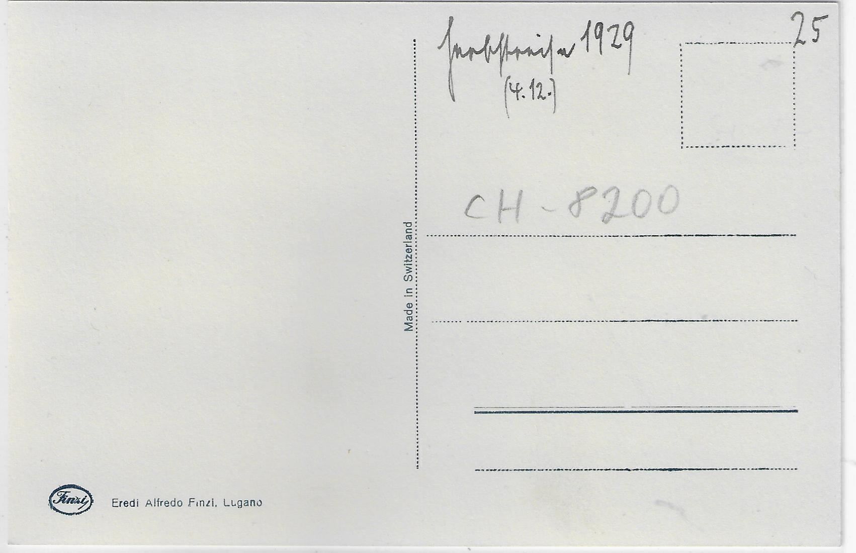 Cartoline postali: Schaffhausen - Vordergasse - animee – Usato da Ettingen venduto da Kartenplanet 1