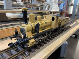 Märklin 1 Schlepptenderlok mit camera