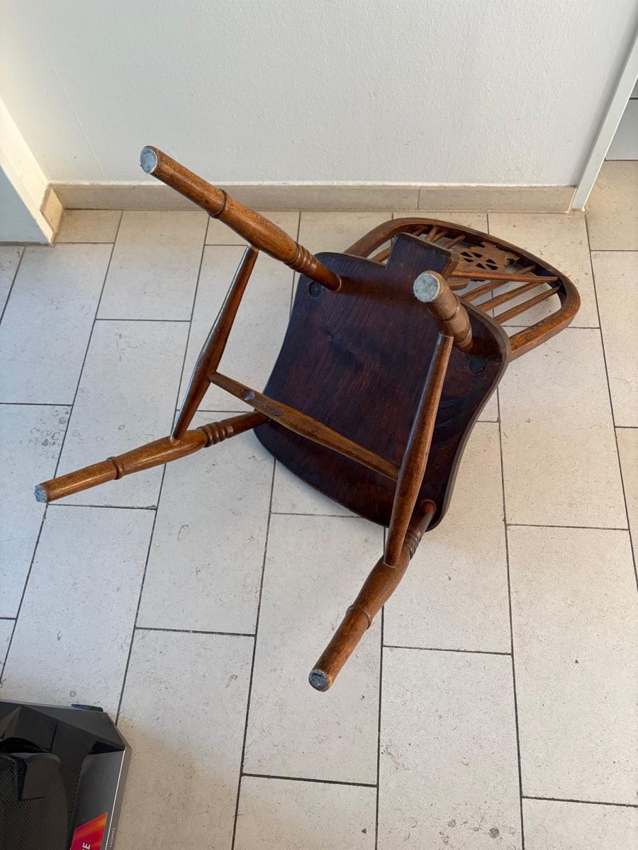Sedie: Antiker Holzstuhl, Windsor – Usato da gockhausen venduto da monette08 1