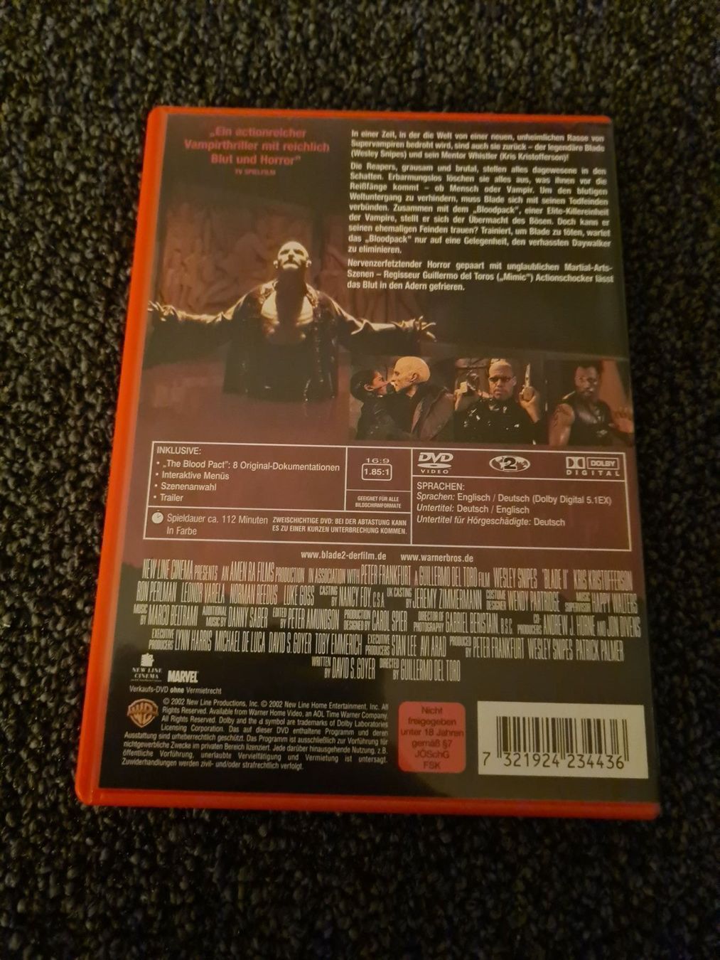 Tous les DVDs: BLADE 2(6740) – D'occasion à Ruswil par M71 1
