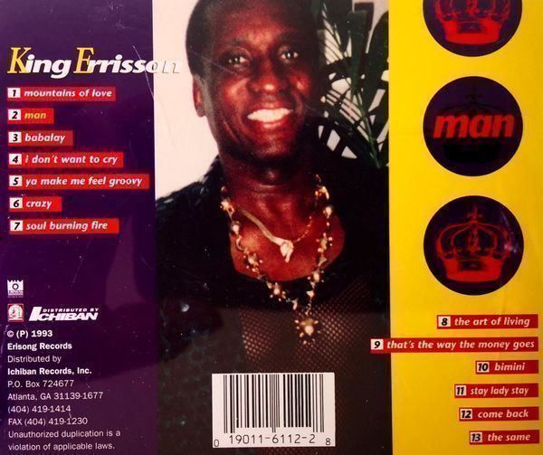 CDs: KING ERRISSON - MAN - 1993 - CD – Gebraucht aus Greifensee von scharmant 1
