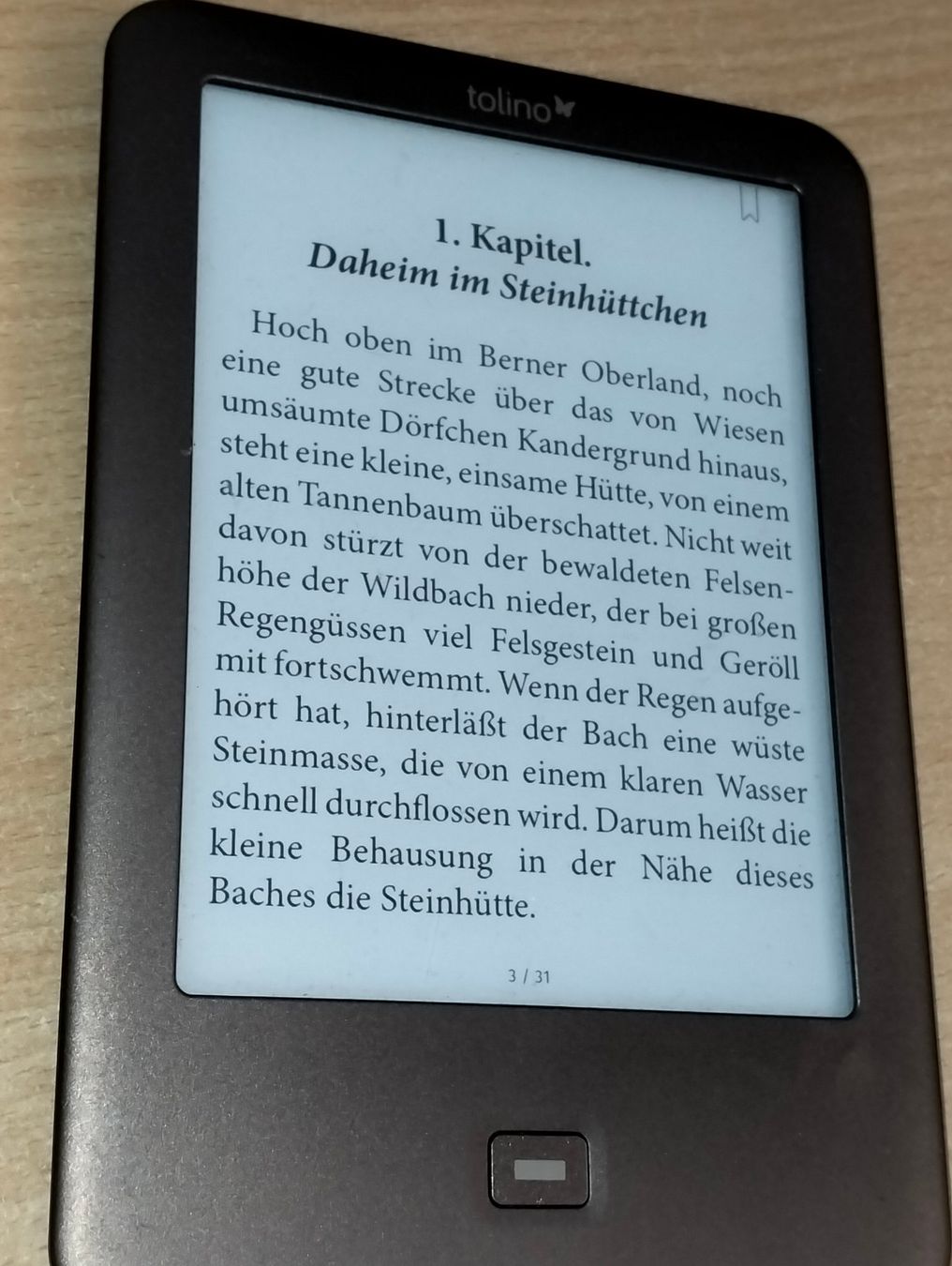 Tolino Tablet PC: Tolino Shine E-Reader guter Zustand – Usato da Ittigen venduto da Izzmir 5