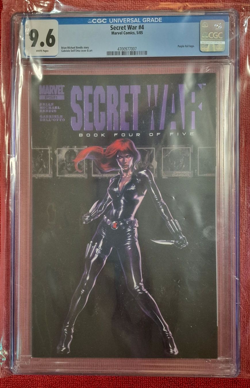 Fumetti: Secret War #4, Marvel Comics, 2005, CGC Grading 9.6 – Usato da Basel venduto da phi_8xhm