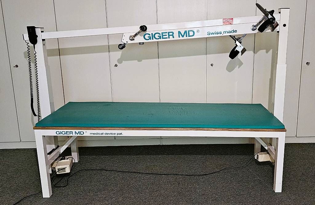 Giger Md Attrezzature mediche: GIGER MD - medizinisches Therapiegerät – Usato da Dornach venduto da SebaRider