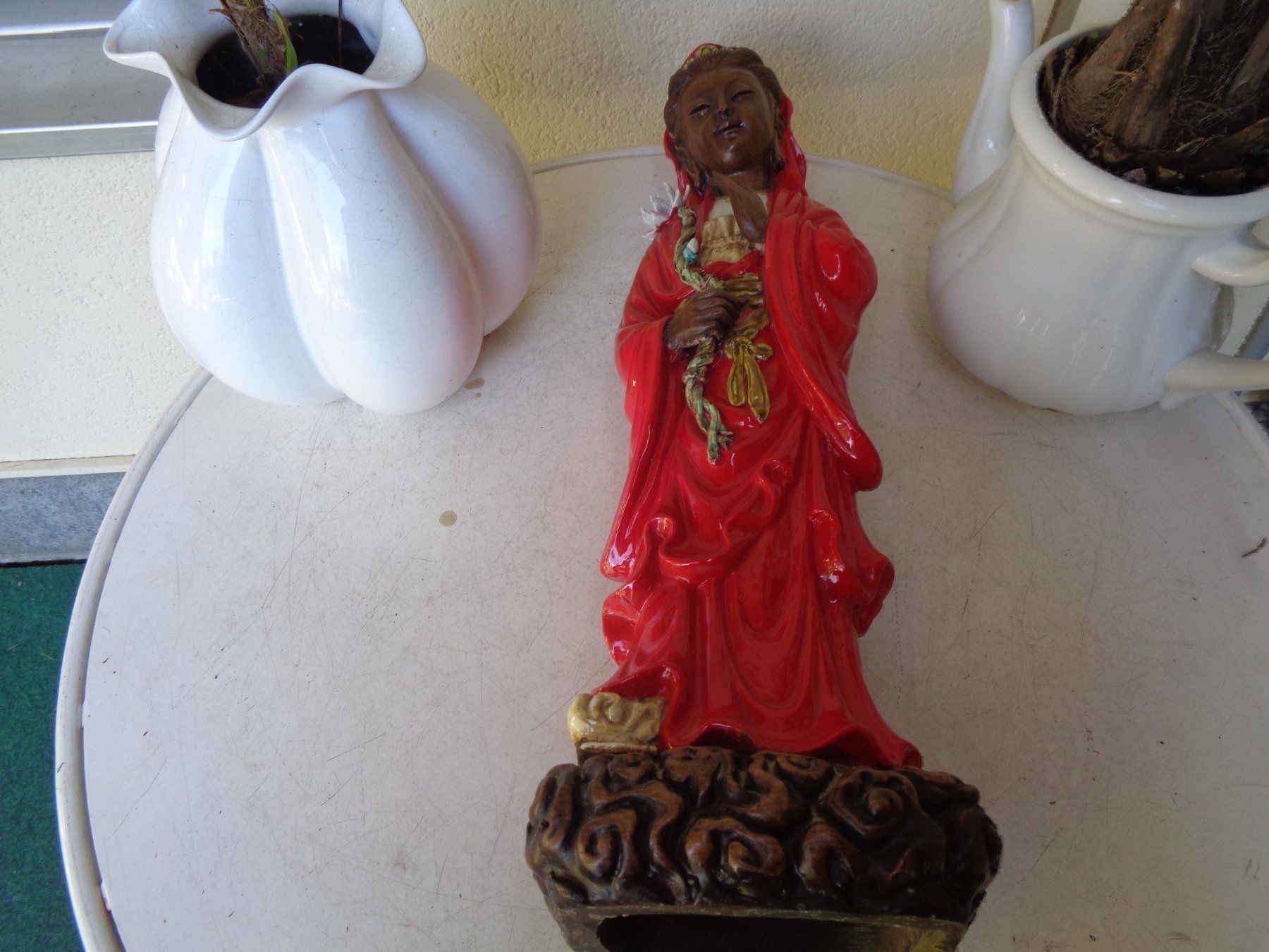 Statuette: Alte,grosse Figur aus Keramik – Usato da Camorino venduto da Hunpete 9