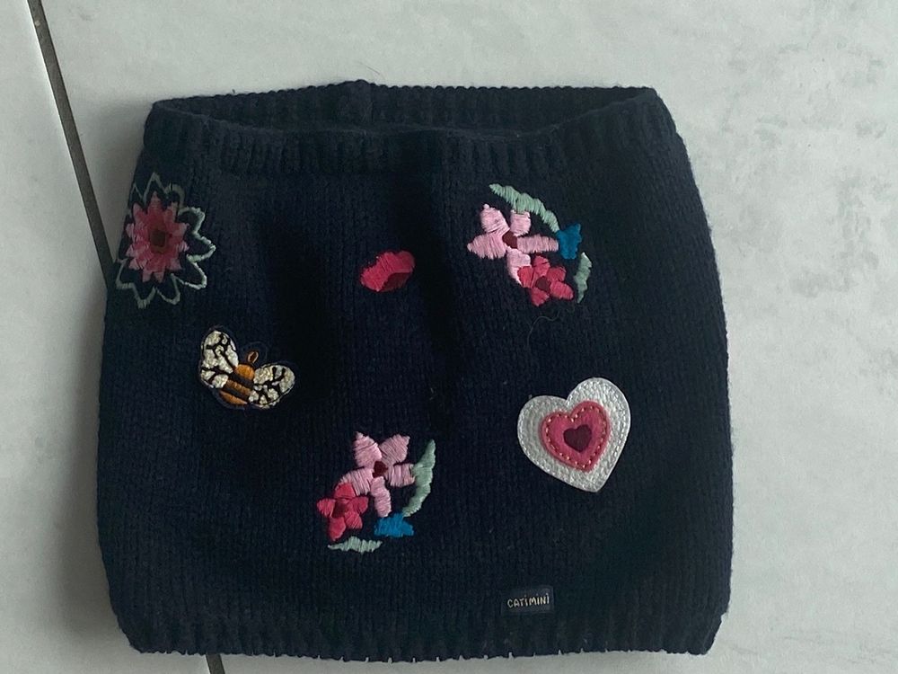 Catimini Décathlon 6 ans fille : robe Salopette A Carreaux + T Shirt TBE