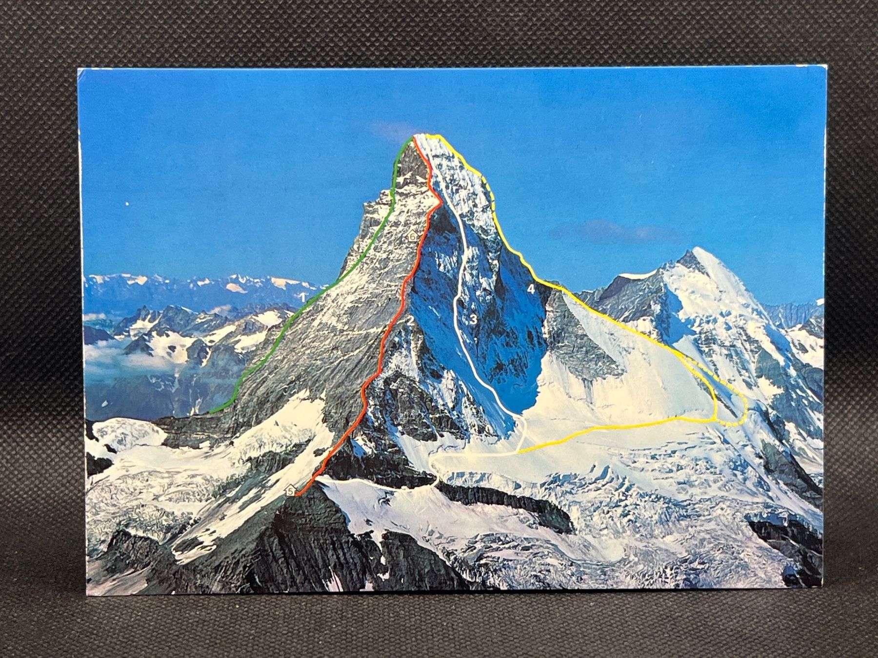 Cartoline postali: Matterhorn 4478m – Usato da Widnau venduto da Brusi9