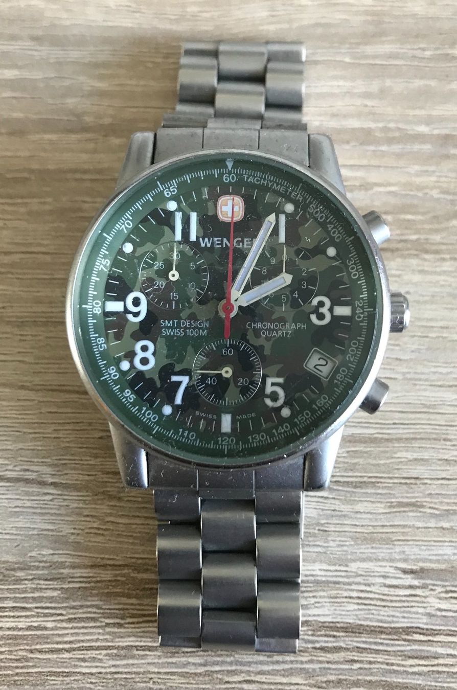 Wenger Orologi: SWISS Army WENGER Uhr – Usato da Mellingen venduto da hirschhotel6