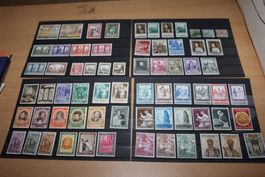 Vatikan - 117 Briefmarken gestempelt/postfrisch