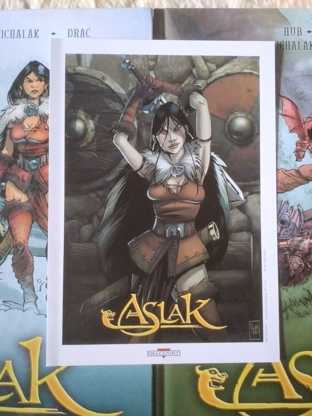Fumetti: Aslak T1+T2 EO + ex Libris – Usato da Farvagny-le-Grand venduto da LaCaverne 1