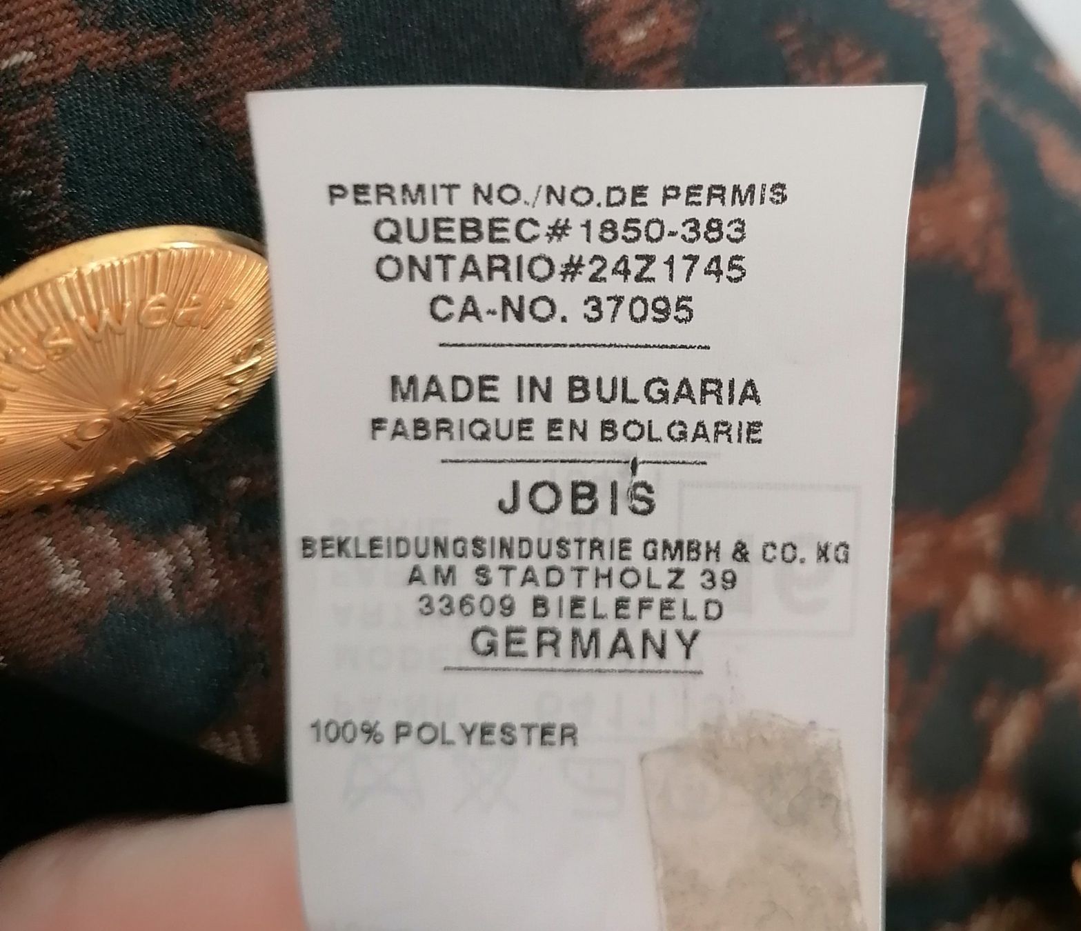 Jacken: Leopartenblazer von Jobis 46 – Gebraucht aus Wallisellen von Muggeli1970 5