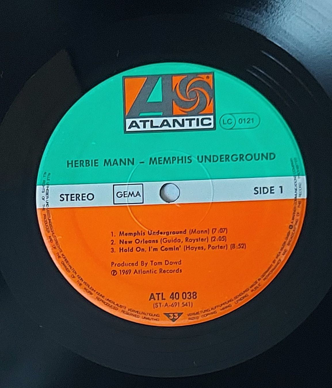 Dischi in vinile: LP - HERBIE MANN - MEMPHIS UNDERGROUND – Usato da Steckborn venduto da Quo7 1