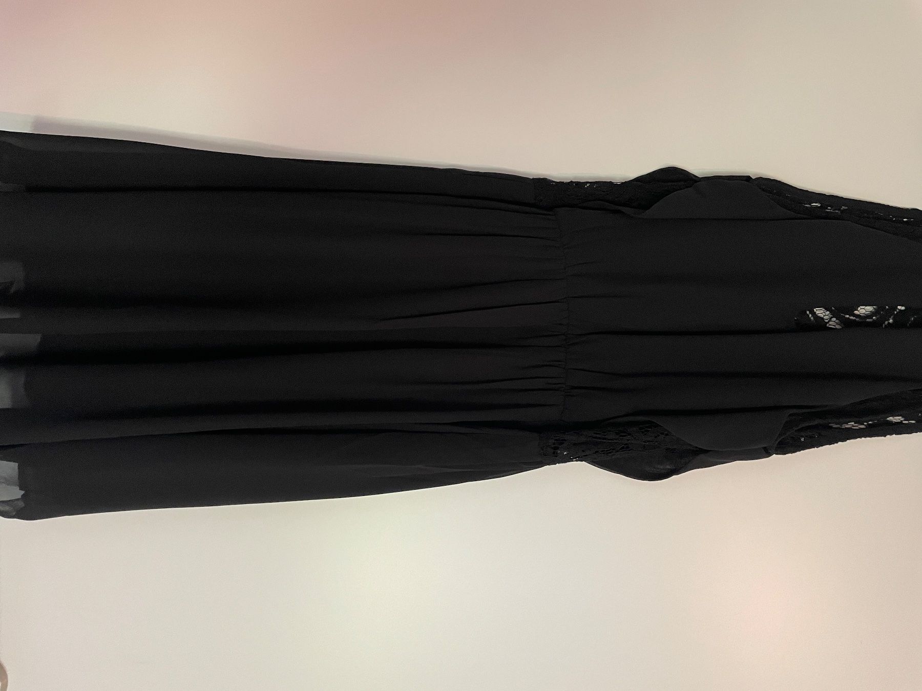 Vero Moda Vestiti: Kleid Vero Moda schwarz mit Spitzeelementen Gr. XS – Usato da Schmitten FR venduto da ancaob 3