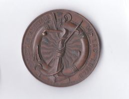 Médaille SISL 1895 Société Sauvetage Lac Léman Genève  Rare!