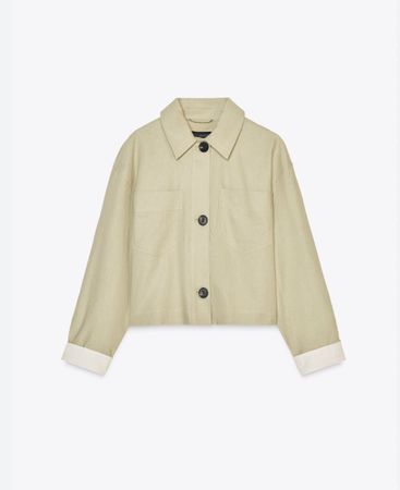 Zara jacket lino