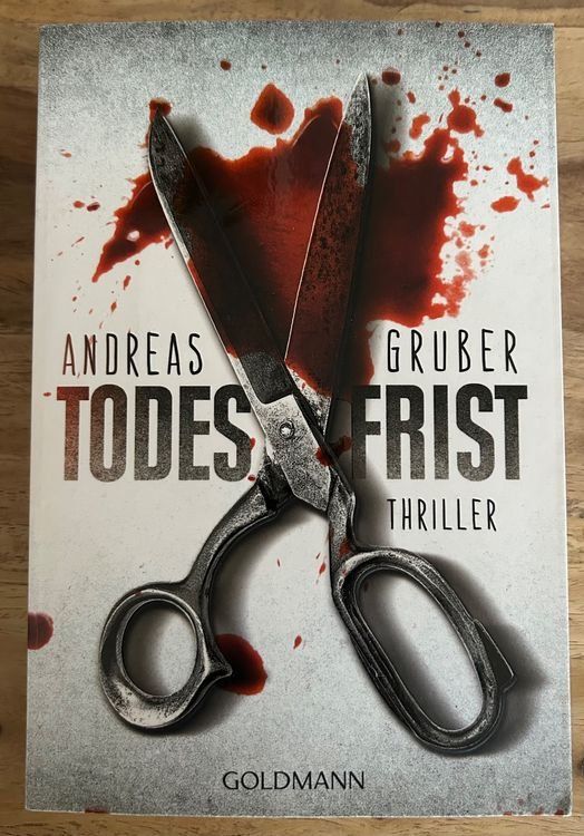 Bücher: Krimi / Thriller Todesfrist Andreas Gruber – Gebraucht aus Geneve von vane267