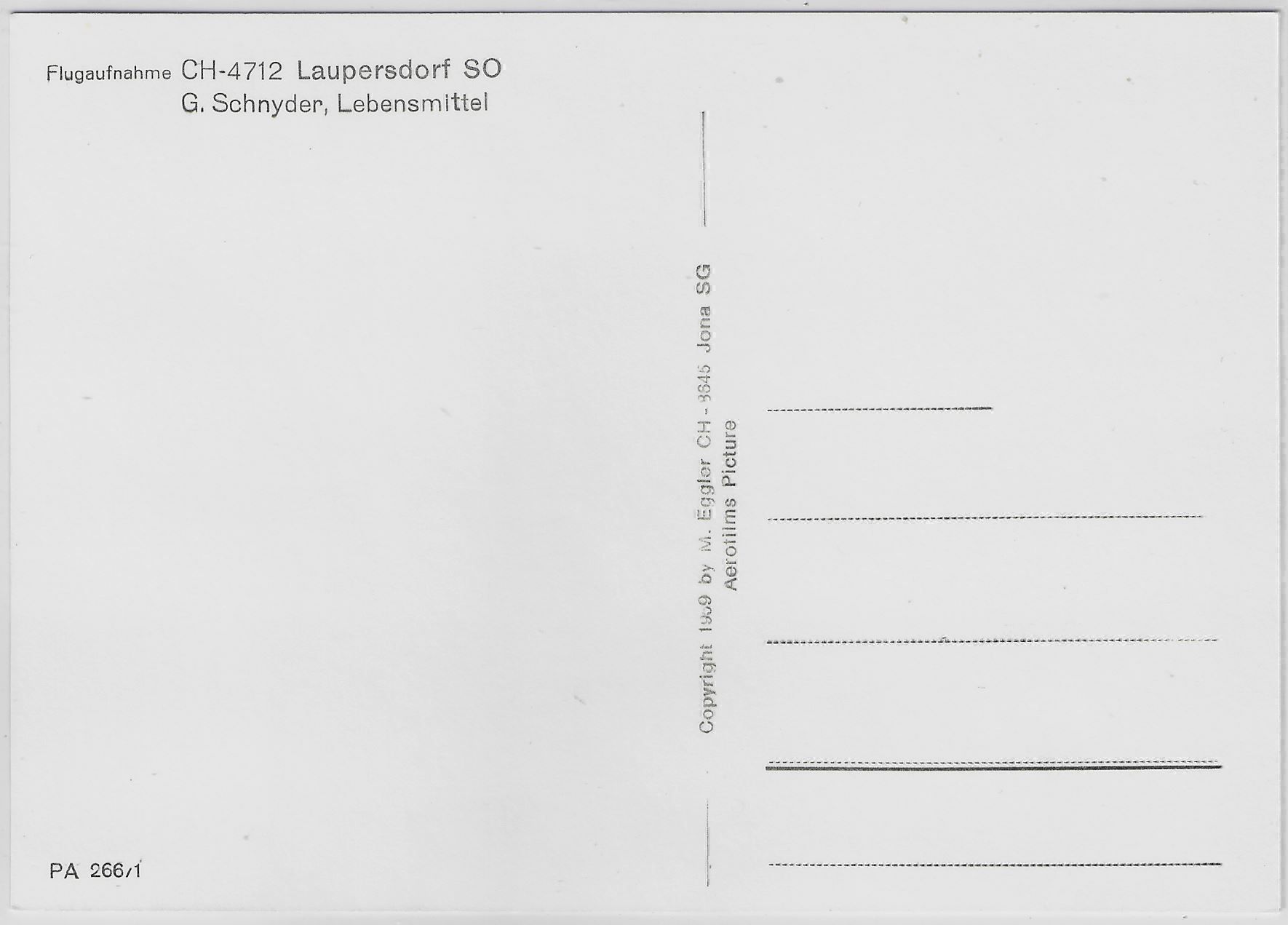 Cartoline postali: Flugaufnahme Laupersdorf SO – Antico da Ettingen venduto da Kartenplanet 1