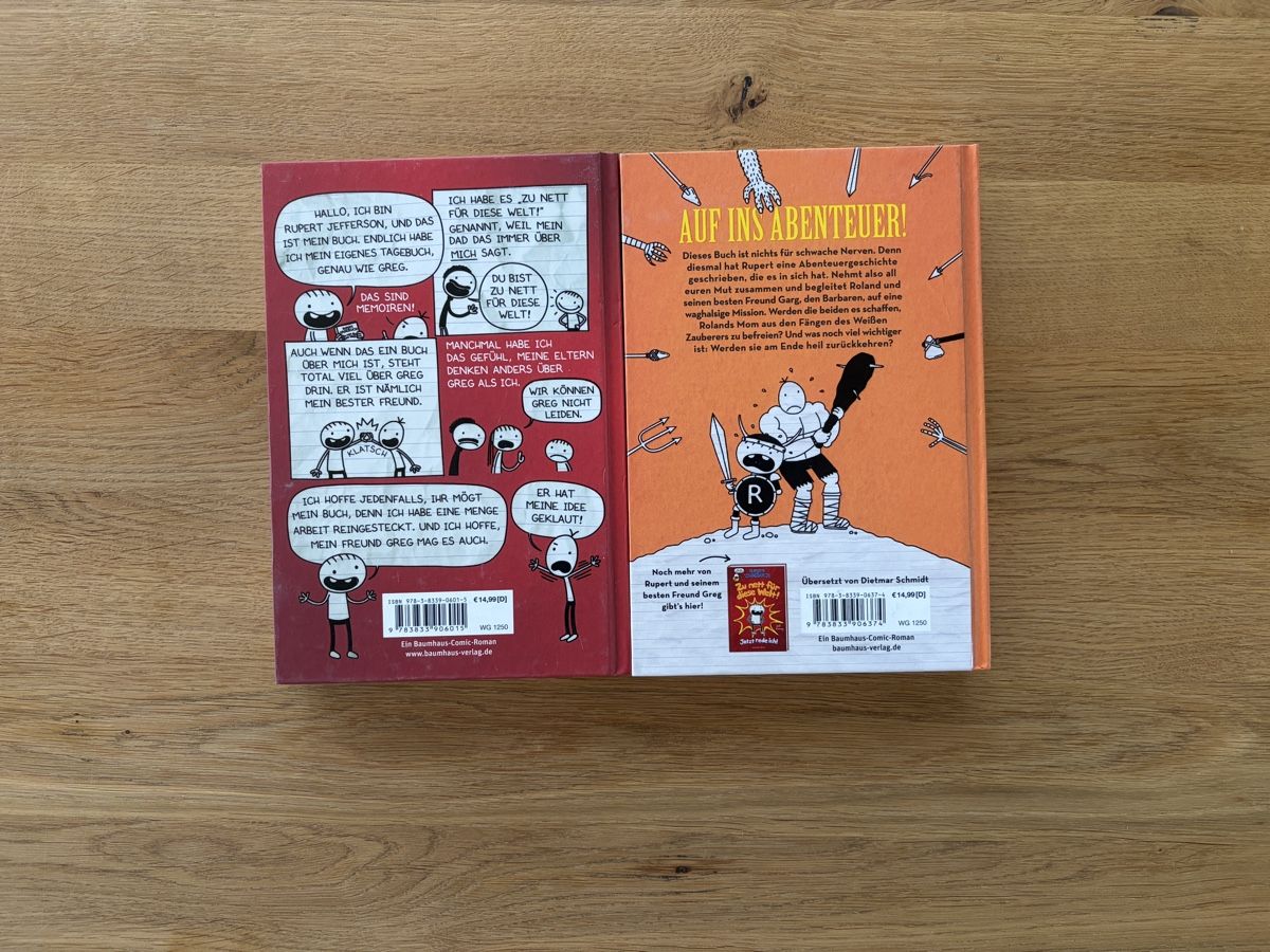 Libri: Ruperts Tagebuch Band 1 & 2 – Usato da Spiez venduto da Bluesky2000 1