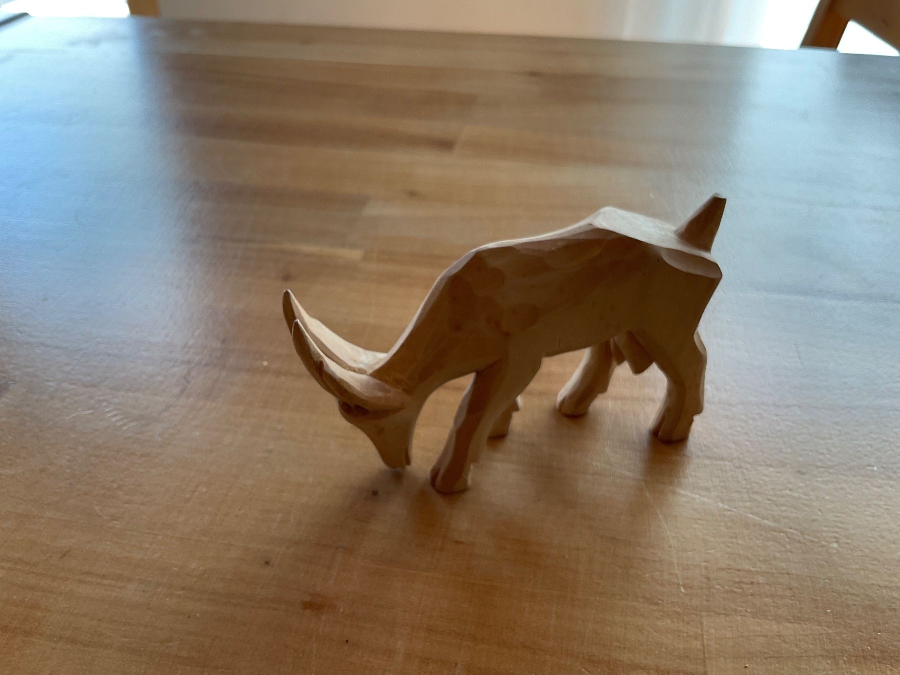 Figurines: Holz Figur Ziege – D'occasion à Rümlang par Sambas19 4